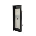 Locinox Surface-Mounted Electromagnetic Lock (1-9/16" to 3-1/8" Square Profiles, RAL 9005 Jet Black) - MAGMAG6000-9005 (Default)
