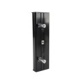 Locinox Surface-Mounted Electromagnetic Lock (1-9/16" to 3-1/8" Square Profiles, RAL 9005 Jet Black) - MAGMAG6000-9005 (Default)