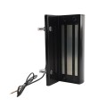 Locinox Surface-Mounted Electromagnetic Lock (1-9/16" to 3-1/8" Square Profiles, RAL 9005 Jet Black) - MAGMAG6000-9005 (Default)