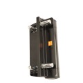 Locinox Mammoth HD Ultra Heavy Duty 180° Hydraulic Gate Closer and Hinge (440lbs Capacity, RAL9005 Black)