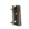 Locinox Mammoth HD Ultra Heavy Duty 180° Hydraulic Gate Closer and Hinge (440lbs Capacity, RAL9005 Black)