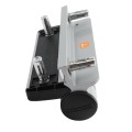 Locinox Mammoth HD Ultra Heavy Duty 180° Hydraulic Gate Closer and Hinge (440lbs Capacity, Silver)