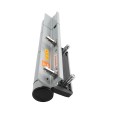 Locinox Mammoth HD Ultra Heavy Duty 180° Hydraulic Gate Closer and Hinge (440lbs Capacity, Silver)