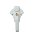 Nationwide Magnetic Locking Gate Latch (White, Keyed-Alike) - MANTA-L-WH-KA 