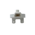 Nationwide Magnetic Locking Gate Latch (White, Keyed-Alike) - MANTA-L-WH-KA 