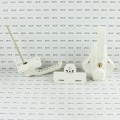 Nationwide Magnetic Locking Gate Latch (White, Keyed-Alike) - MANTA-L-WH-KA 