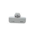 Nationwide Magnetic Locking Gate Latch (White, Keyed-Alike) - MANTA-L-WH-KA 