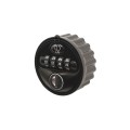 Lockey MC728 Mechanical Cam Lock for Cabinets and Enclosures - Black