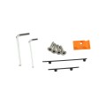 Locinox Surface-Mounted Electric Strike, Fail-Open (Ruptura) for Fortylock, Fiftylock, and Sixtylock Systems (RAL 9005 Jet Black) - MODULEC-SF-R-9005