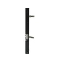 Locinox Surface-Mounted Electric Strike, Fail-Open (Ruptura) for Fortylock, Fiftylock, and Sixtylock Systems (RAL 9005 Jet Black) - MODULEC-SF-R-9005
