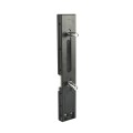 Locinox Surface-Mounted Electric Strike, Fail-Open (Ruptura) for Fortylock, Fiftylock, and Sixtylock Systems (RAL 9005 Jet Black) - MODULEC-SF-R-9005