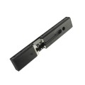 Locinox Surface-Mounted Electric Strike, Fail-Open (Ruptura) for Fortylock, Fiftylock, and Sixtylock Systems (RAL 9005 Jet Black) - MODULEC-SF-R-9005
