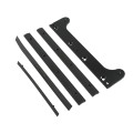 Locinox Surface-Mounted Electric Strike, Fail-Open (Ruptura) for Fortylock, Fiftylock, and Sixtylock Systems (RAL 9005 Jet Black) - MODULEC-SF-R-9005