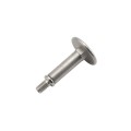 Locinox Surface-Mount Electric Strike with Security Mushroom (Emissa Fail-Close, RAL 9005 Jet Black) - MODULEC-SH-E-9005