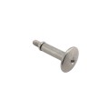 Locinox Surface-Mount Electric Strike with Security Mushroom (Emissa Fail-Close, RAL 9005 Jet Black) - MODULEC-SH-E-9005