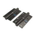 Nationwide Nautilus Controlled Closing Right-Side Gate Hinge Pair (Black) - NTLS-R-AA-BK