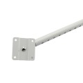Nationwide Gate Saver Pro Aluminum Brace for Vinyl and Wood Gates (White) - NW-GSP2-WH