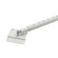 Nationwide Gate Saver Pro Aluminum Brace for Vinyl and Wood Gates (White) - NW-GSP2-WH