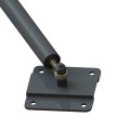 Nationwide Gate Saver Pro 2" For Wood Or Vinyl - Black - NW-GSP2-BK