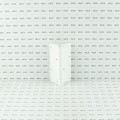 Nationwide 5-3/4" x 1 3/4" Flange Self-Closing Aluminum Gate Hinge Pair with Stainless Steel Self-Drilling Screws (White) - NW094L-2S-WH