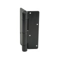 Nationwide 5-3/4" x 1 3/4" Flange Self-Closing Adjustable Spring-Tension Hinge (Black) - NW094L-BK