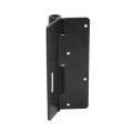 Nationwide 5-3/4" x 1 3/4" Flange Self-Closing Adjustable Spring-Tension Hinge (Black) - NW094L-BK