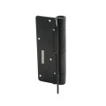 Nationwide 5-3/4" x 1 3/4" Flange Self-Closing Adjustable Spring-Tension Hinge (Black) - NW094L-BK