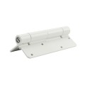 Nationwide 5 3/4" Self-Closing Aluminum Hinge with Stainless Steel Self-Drilling Screws (White) - NW096-WH