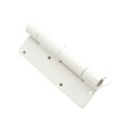 Nationwide 5 3/4" Self-Closing Aluminum Hinge with Stainless Steel Self-Drilling Screws (White) - NW096-WH