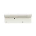 Nationwide 5 3/4" Self-Closing Aluminum Hinge with Stainless Steel Self-Drilling Screws (White) - NW096-WH