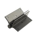Nationwide 4" x 1 3/16" Flange Non-Self-Closing Aluminum Hinge (Black) - NW149-26