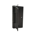 Nationwide 4" x 1 3/16" Flange Non-Self-Closing Aluminum Hinge (Black) - NW149-26