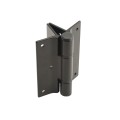 Nationwide 4" x 1 3/16" Flange Non-Self-Closing Aluminum Hinge (Black) - NW149-26