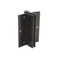 Nationwide 4" x 1 3/16" Flange Non-Self-Closing Aluminum Hinge Pair (Black) - NW149-2S-26