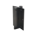 Nationwide 4" x 1 3/16" Flange Non-Self-Closing Aluminum Hinge Pair (Black) - NW149-2S-26