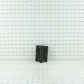 Nationwide 4" x 1 3/16" Flange Non-Self-Closing Aluminum Hinge Pair (Black) - NW149-2S-26