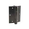 Nationwide 4" x 1 3/16" Flange Non-Self-Closing Aluminum Hinge Pair (Black) - NW149-2S-26