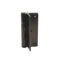 Nationwide 4" x 1 3/16" Flange Non-Self-Closing Aluminum Hinge Pair (Black) - NW149-2S-26