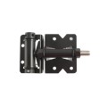 Nationwide 4 3/5" Self-Closing Adjustable Mix Profile Hinge Pair with Stainless Steel Self Drill Screws (Black) - NW171SCP4-SSBD