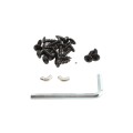 Nationwide Self-Closing Stainless Steel Horizontally Adjustable Hinge (Black) - NW171SCP5-SSB (Default)