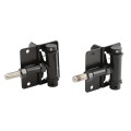 Nationwide Self-Closing Stainless Steel Horizontally Adjustable Hinge (Black) - NW171SCP5-SSB (Default)