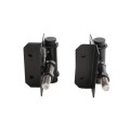 Nationwide Self-Closing Stainless Steel Horizontally Adjustable Hinge (Black) - NW171SCP5-SSB (Default)