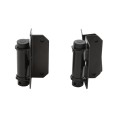 Nationwide Self-Closing Stainless Steel Horizontally Adjustable Hinge (Black) - NW171SCP5-SSB (Default)