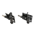 Nationwide Self-Closing Stainless Steel Horizontally Adjustable Hinge (Black) - NW171SCP5-SSB (Default)