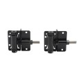 Nationwide Self-Closing Small Profile Adjustable Hinge with Stainless Steel Self-Drilling Screws (Black) - NW171SCP5-SSBD (Default)