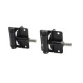Nationwide Self-Closing Small Profile Adjustable Hinge with Stainless Steel Self-Drilling Screws (Black) - NW171SCP5-SSBD (Default)