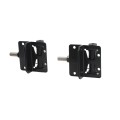 Nationwide Self-Closing Small Profile Adjustable Hinge with Stainless Steel Self-Drilling Screws (Black) - NW171SCP5-SSBD (Default)
