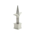 Nationwide 5/8" Triad Die-Cast Press-Fit Finial with Sandblast Finish - NW233PF-SBL