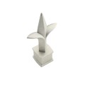 Nationwide 5/8" Triad Die-Cast Press-Fit Finial with Sandblast Finish - NW233PF-SBL