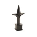 Nationwide 5/8" Triad Die-Cast Press-Fit Finial (Black) - NW233PFH-BK